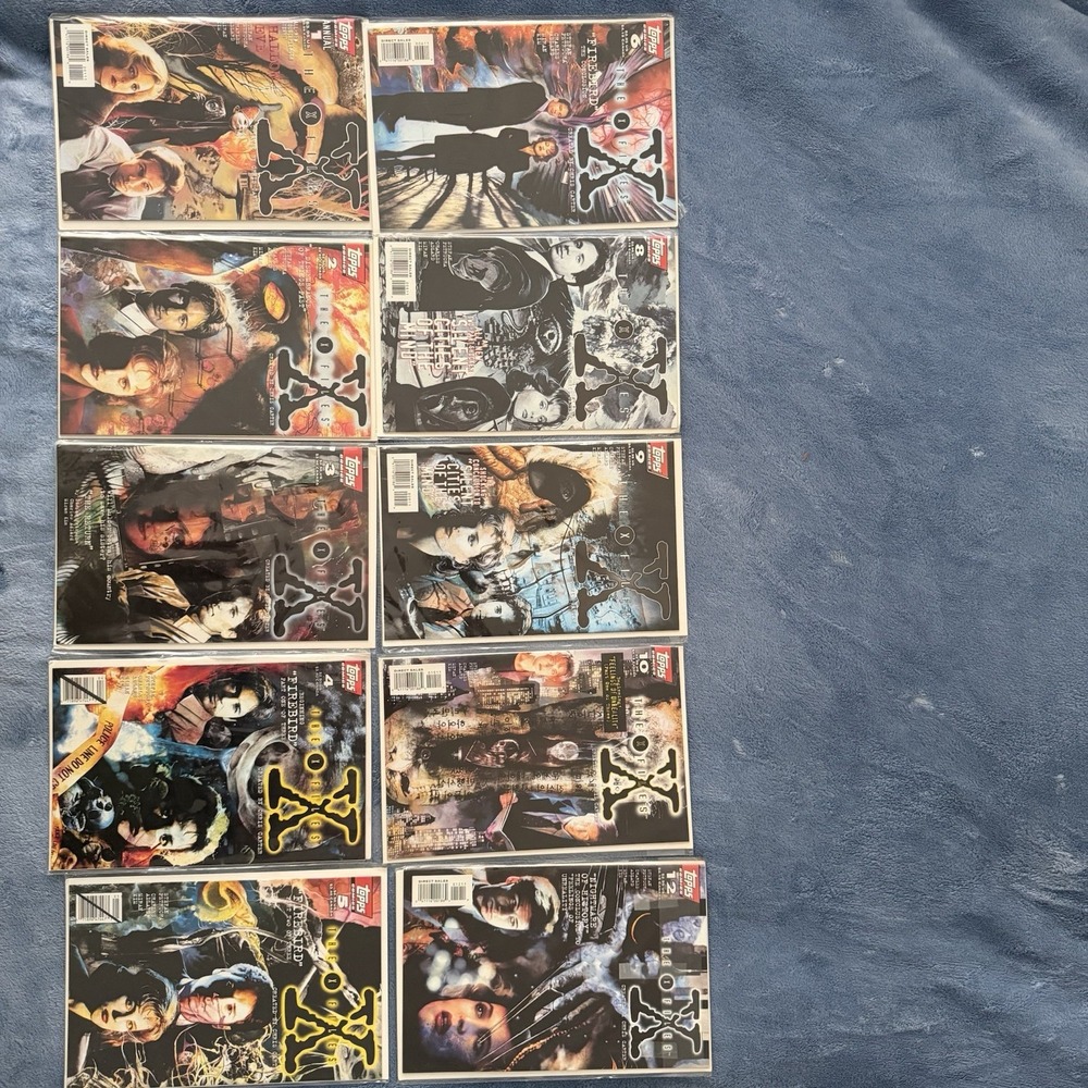 X Files Lot Of 10 Comic Books